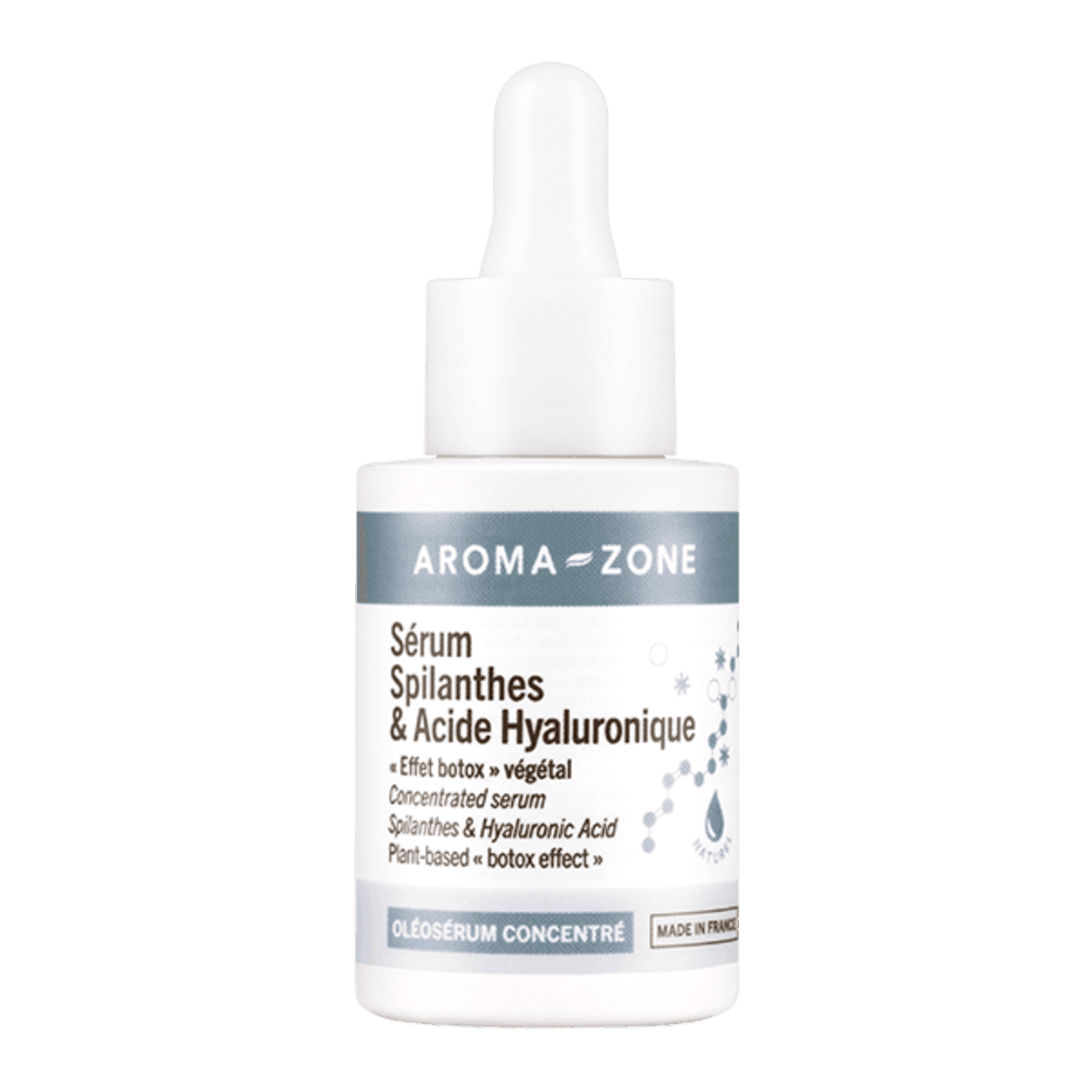 AROMA ZONE Sérum spilanthes et acide hyaluronique 30ml