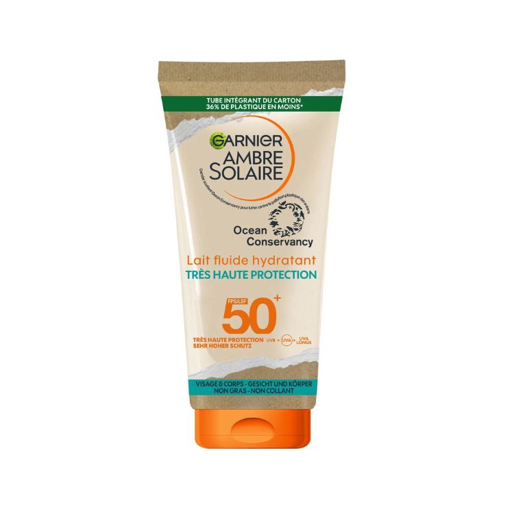 GARNIER AMBRE SOLAIRE Lait Fluide Hydratant SPF50+ 175ml