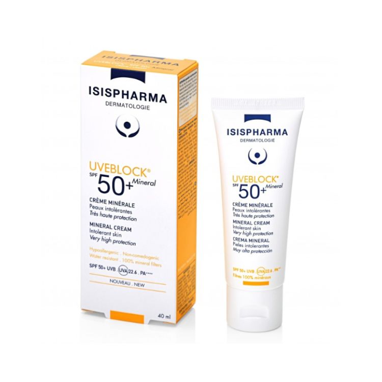 ISISPHARMA UVBLOCK Mineral SPF50+ 40ml