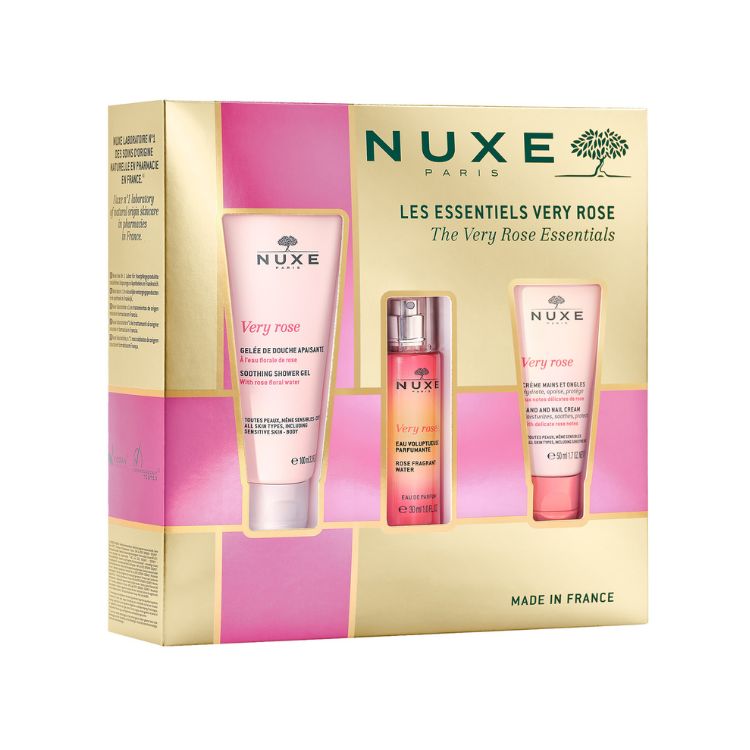 NUXE COFFRET LES ESSENTIELS VERY ROSE