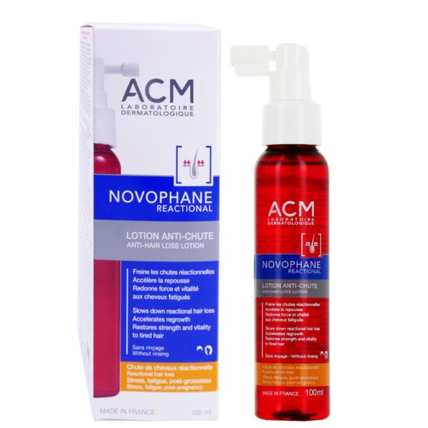 ACM Novophane Reactional lotion anti chute spray 100 ml - PARACLIK.COM