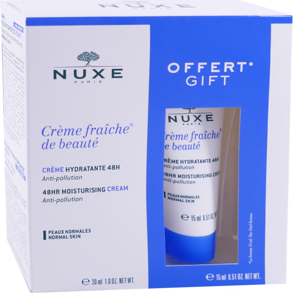 NUXE Crème fraîche de beauté avec cadeaux offert 30 ml